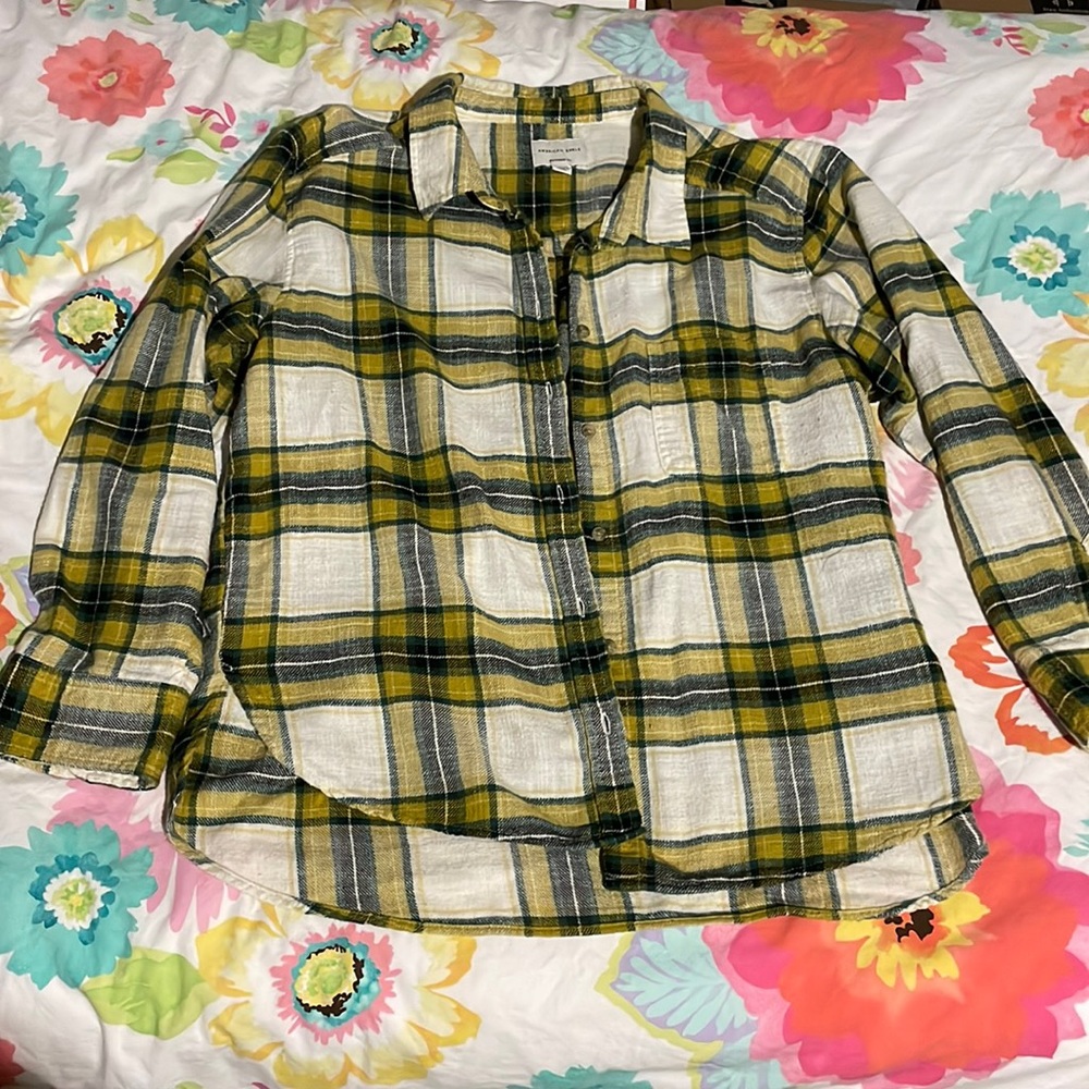 Women’s American Eagle flannel excel mean